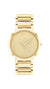 Open Link Ionic Thin Gold Plated 1 Steel Women's Watch - Cocomi Malaysia