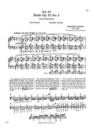 opus 25.no.5 chopin music sheet