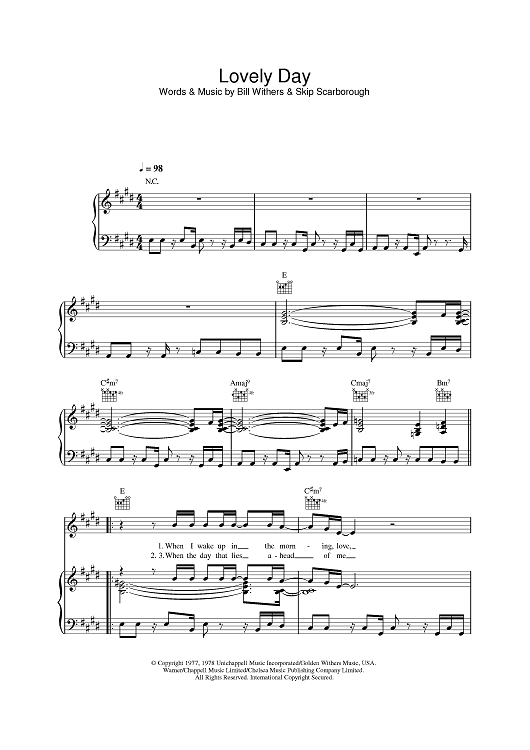 jill scott long walk sheet music pdf