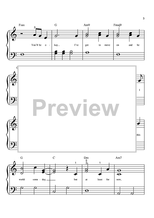 Buy Gotta Go My Own Way Sheet Music For Big Note Piano