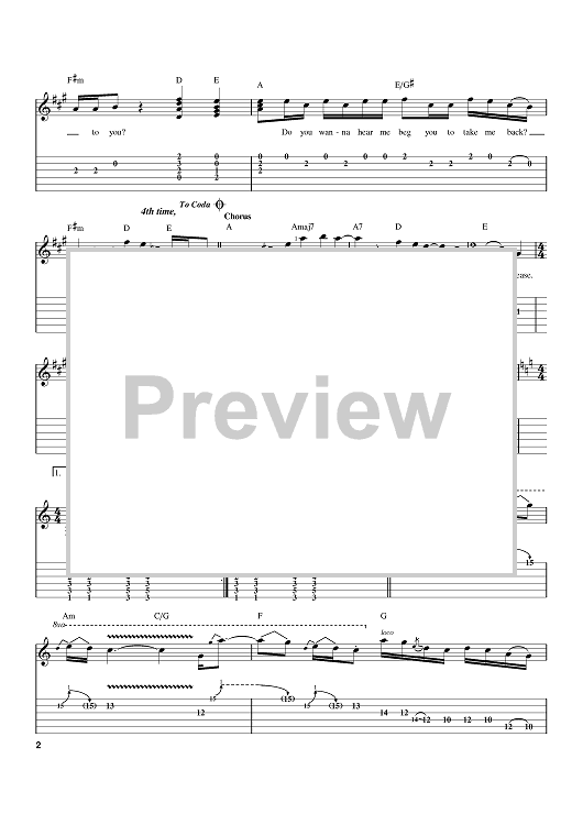 bell bottom blues tablature