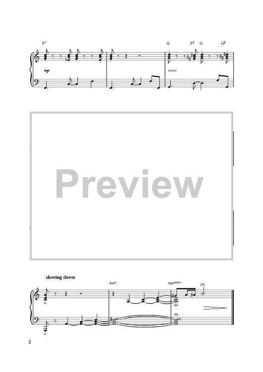 Theme From Sex And The City Sheet Music By Thomas Findlay For Piano 2045