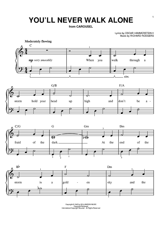 you-ll-never-walk-alone-piano-sheet-music-free