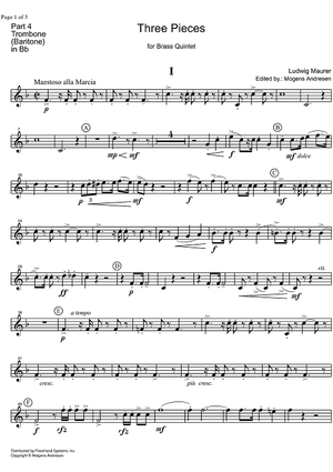 Prelude And Chorale B-flat Trombone