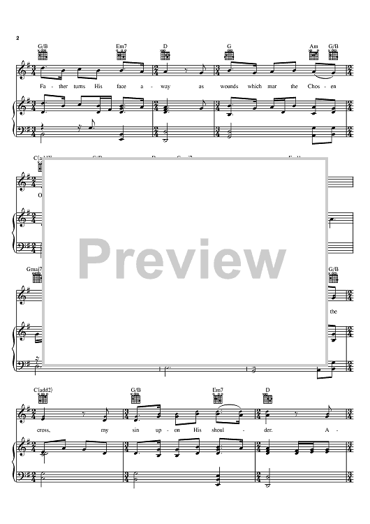 How Deep The Father S Love For Us Sheet Music By Phillips Craig And   C806e31db454a70ca0130aa1f7f27658 1024x1024 