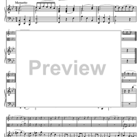 Piano Trio No. 2 Eb Major KV498  Kegelstatt - Score