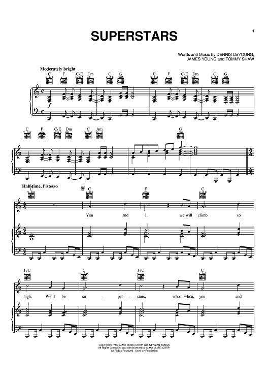 sonic youth superstar chords