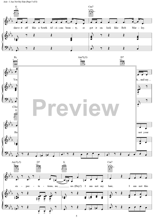 india arie songs chords