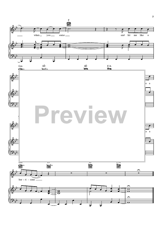 Hurricane Luke Combs Chords Sheet and Chords Collection