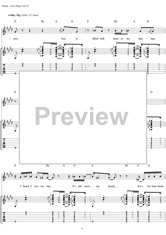 things we hide from the light lucy score