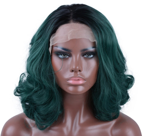 short green wig