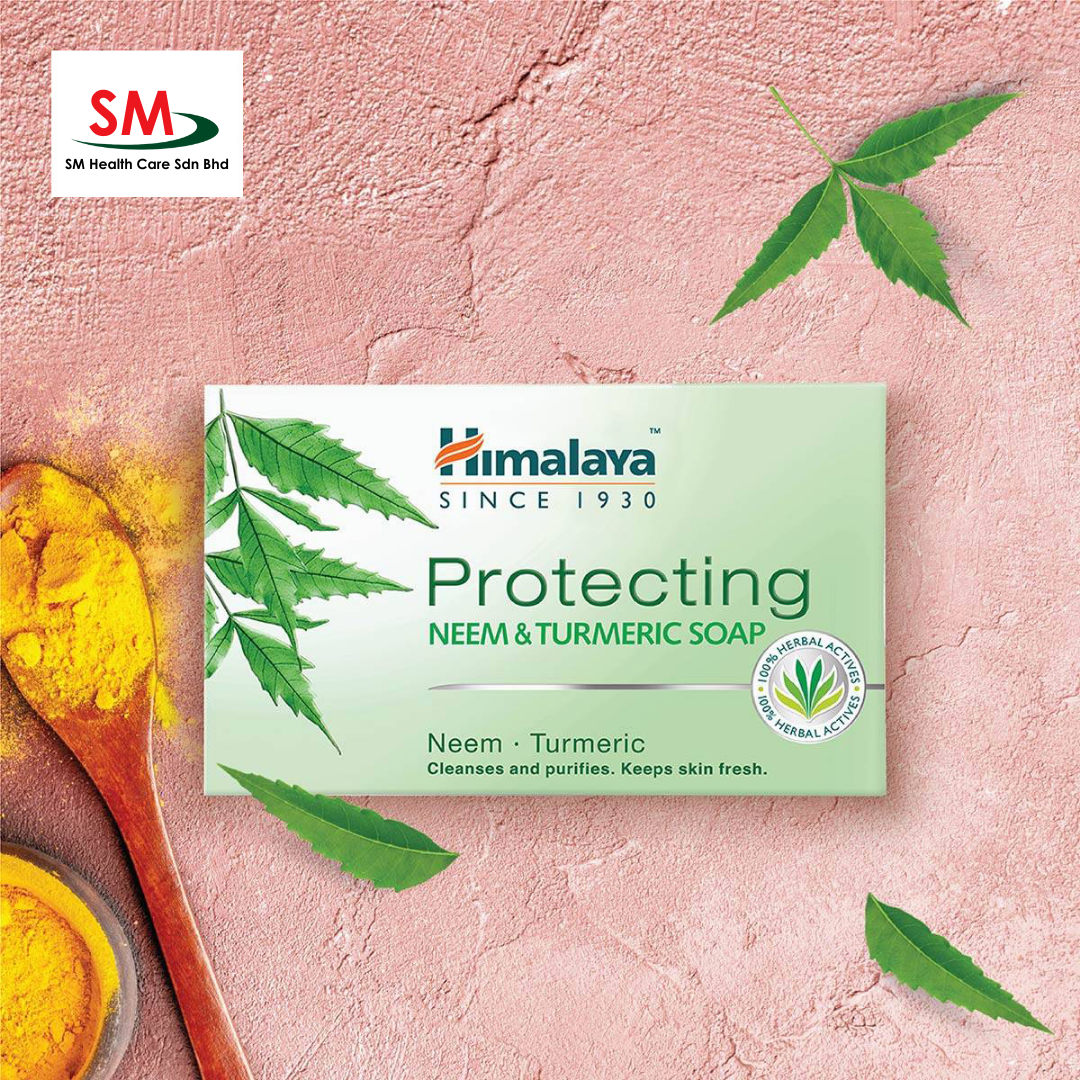 HIMALAYA Neem and turmeric soap at SM Health Care Sdn Bhd