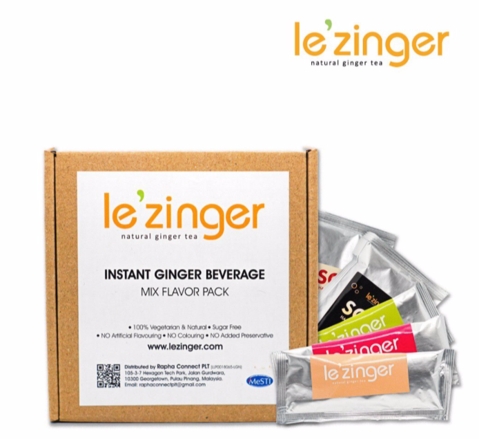 SM Health Care Le'zinger Ginger Tea Assorted Pack