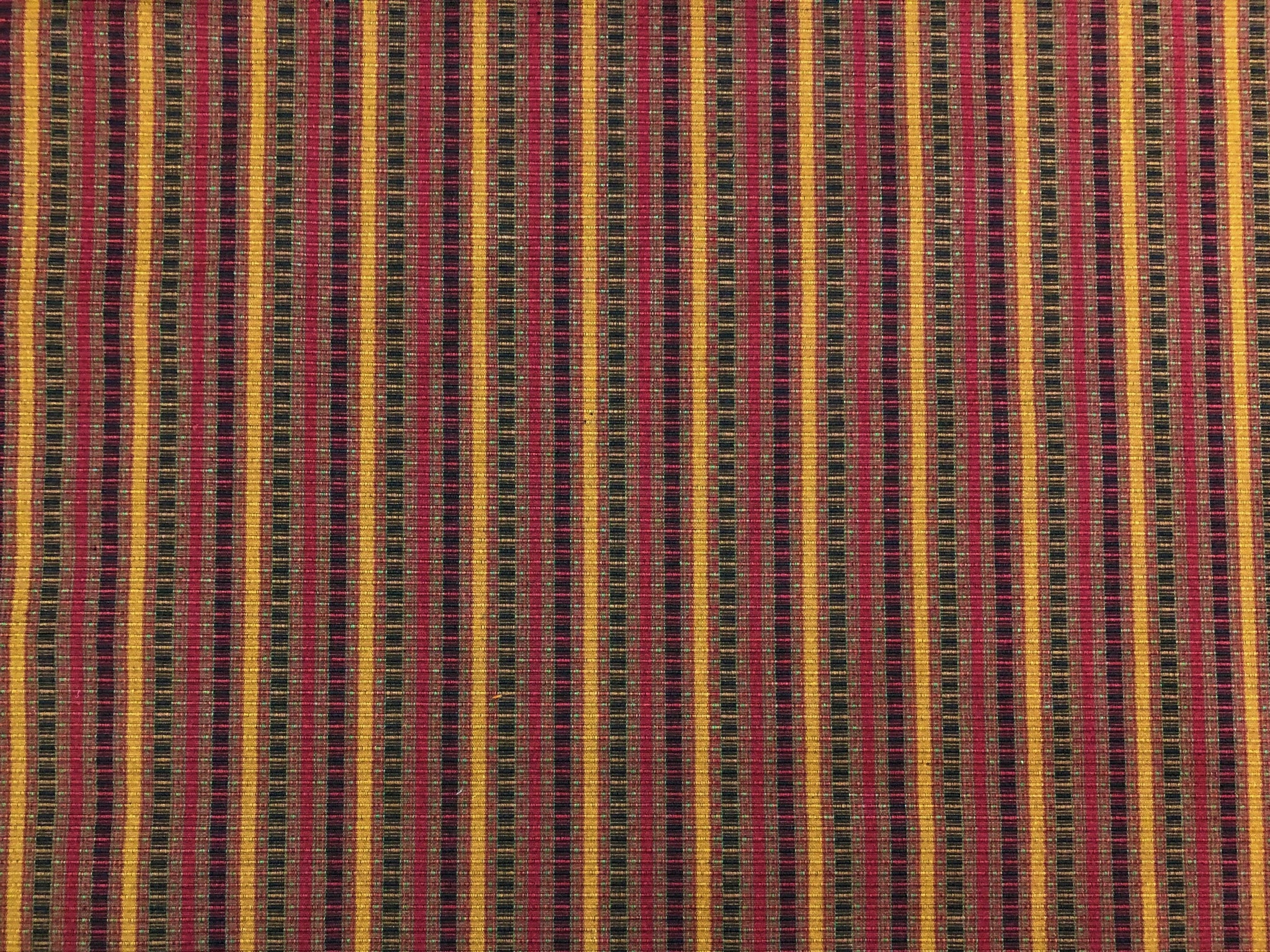 Reversible Burgundy Stripe Uph Fabric Fabric Bistro Columbia South Carolina