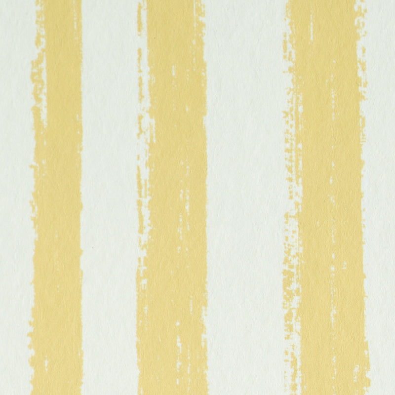 Schumacher Sketched Stripe Wallpaper Yellow | Fabric Bistro | Columbia |  South Carolina