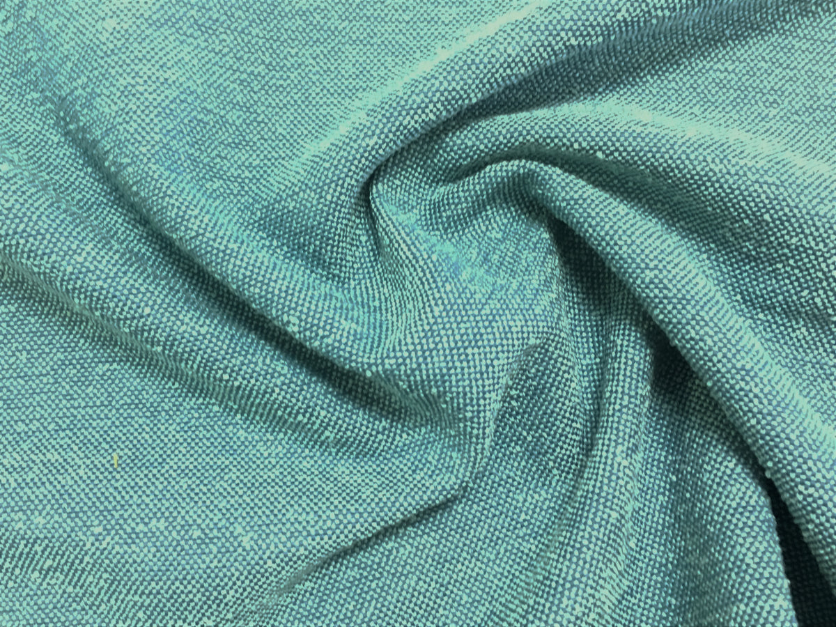 Aqua Blue Tweed Chenille Upholstery Fabric | Fabric Bistro | Columbia ...