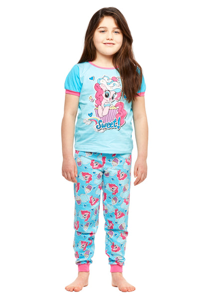 My Little Pony Pinkie Pie Girls 2-Piece Pajama Set - Jellifish Kids