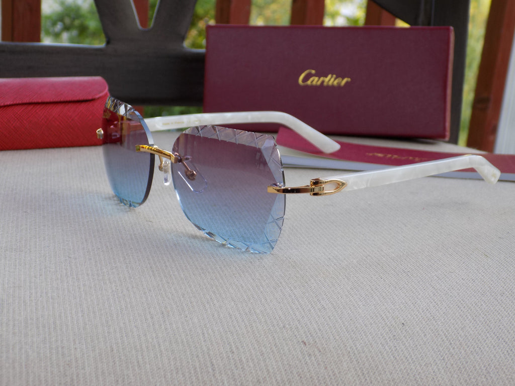 cartier marble glasses