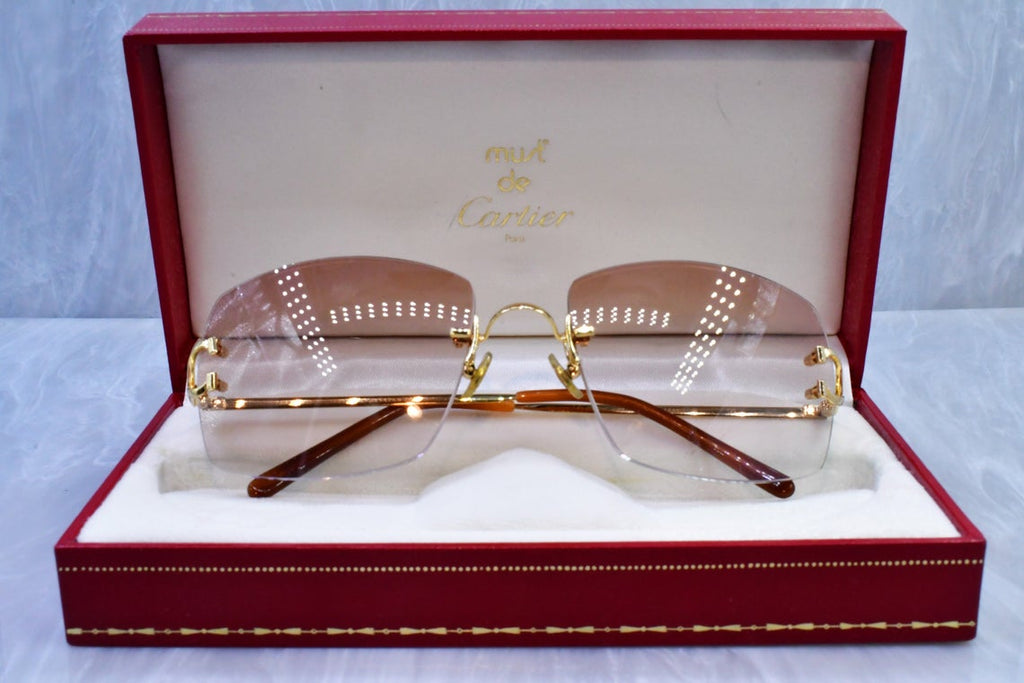 authentic cartier sunglasses