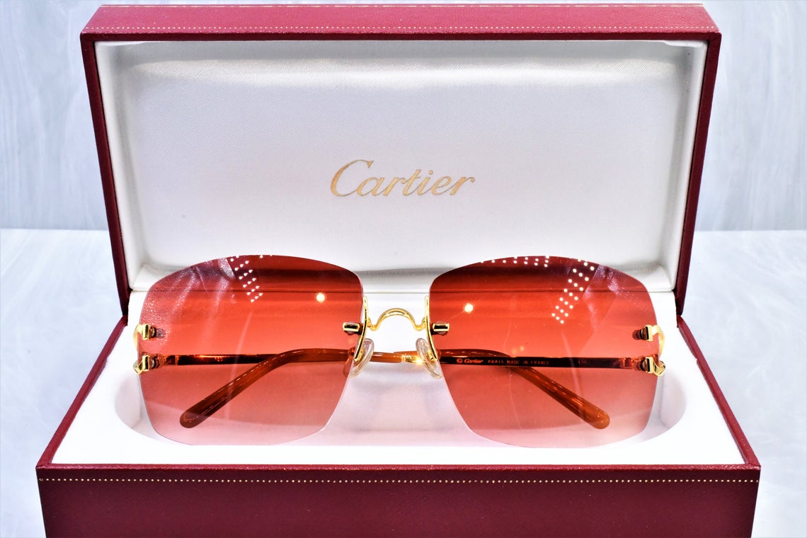 cartier heart shaped glasses