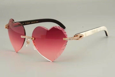 heart shaped cartier sunglasses