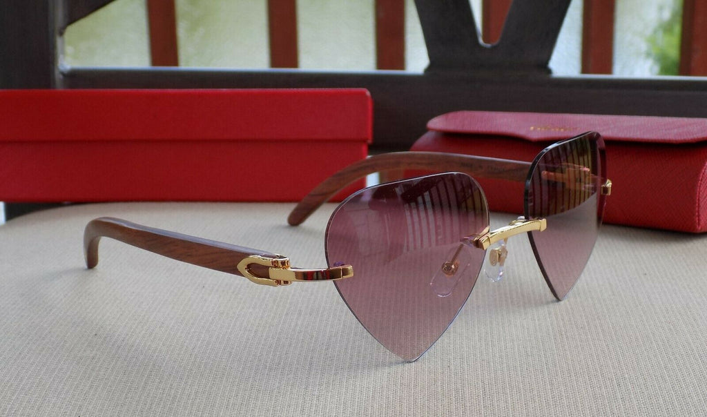 cartier sunglasses womens heart shaped