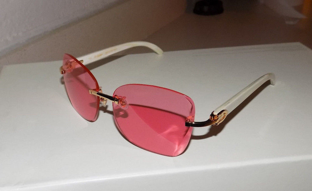 cartier buffs red tint