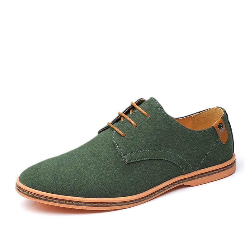 green suede shoes mens