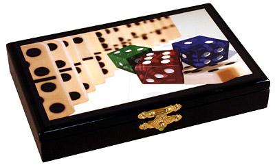 poker dominoes set