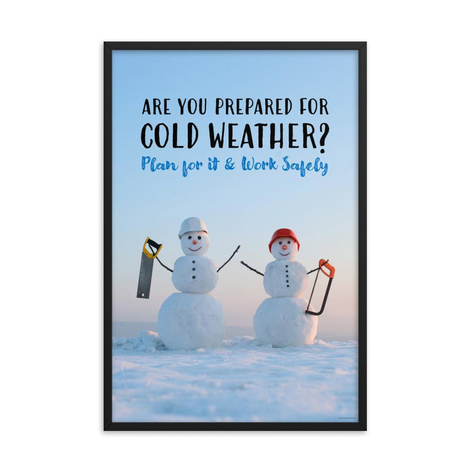 Winter-Ready Cold Stress Safety Poster for Workplaces – Inspire Safety