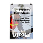 Heat Stress Safety Posters – Inspire Safety