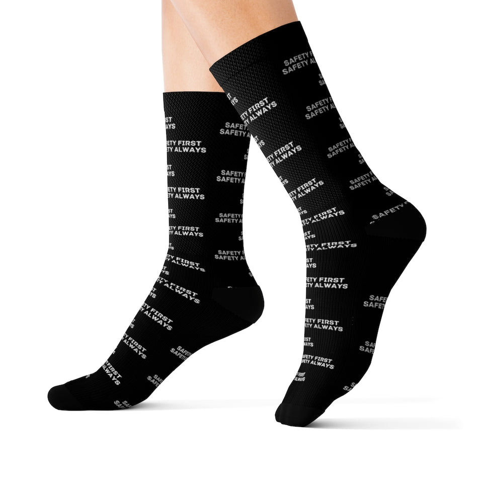 Hazard Icons - Black Socks – Inspire Safety