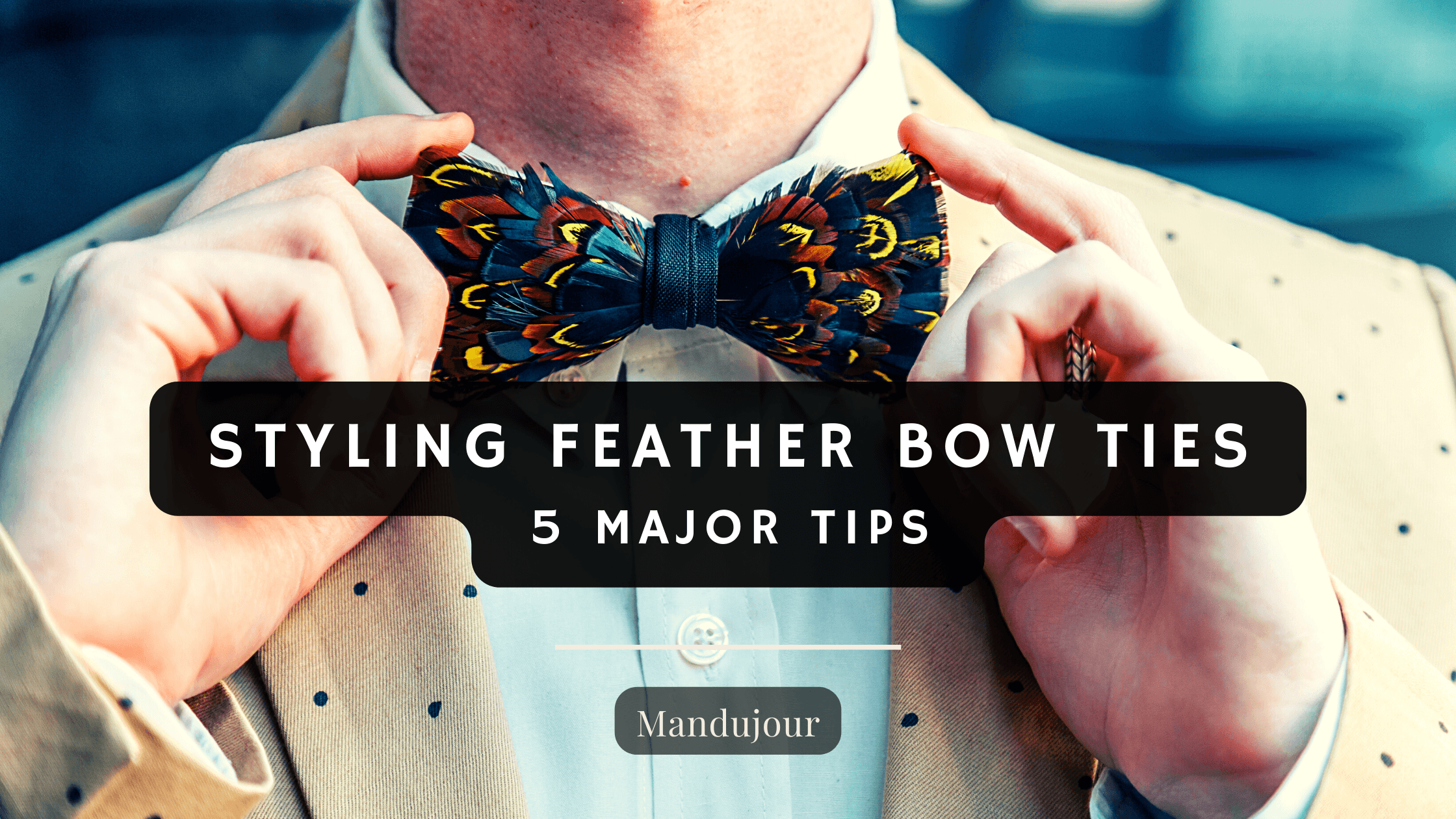 different ways to tie a bow tie