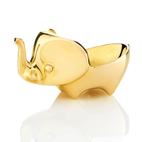 Jonathan Adler Brass Utopia Elephant Ashtray