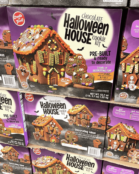 Costco Halloween Cookie House