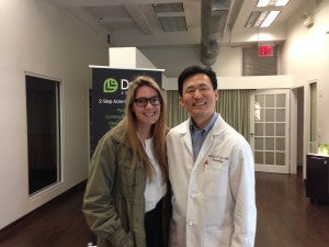 Dr. Lin and Joy Hernon from Marie Claire