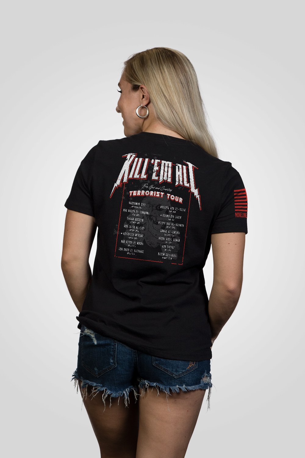 Download Women's Relaxed Fit T-Shirt - Tig Kill 'Em All - Nine Line ...