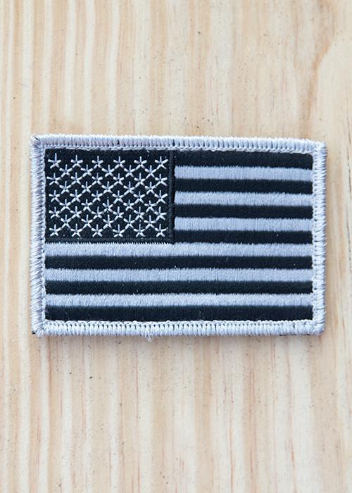 Black And White American Flag Patch Hook And Loop Morale Patchesn Nine Line Apparel