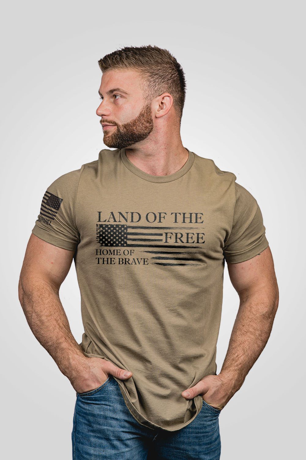 Men's Home of the Brave American Anthem T-Shirt | Nine Line Apparel