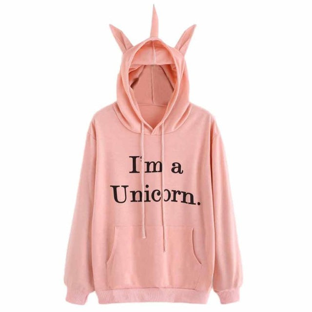 unicorn hoodie women's