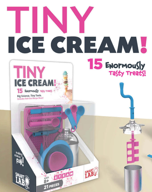 SmartLab Toys TINY Ice Cream with 15 Enormously Tasty Treats. Big Science.  Tiny Tools.