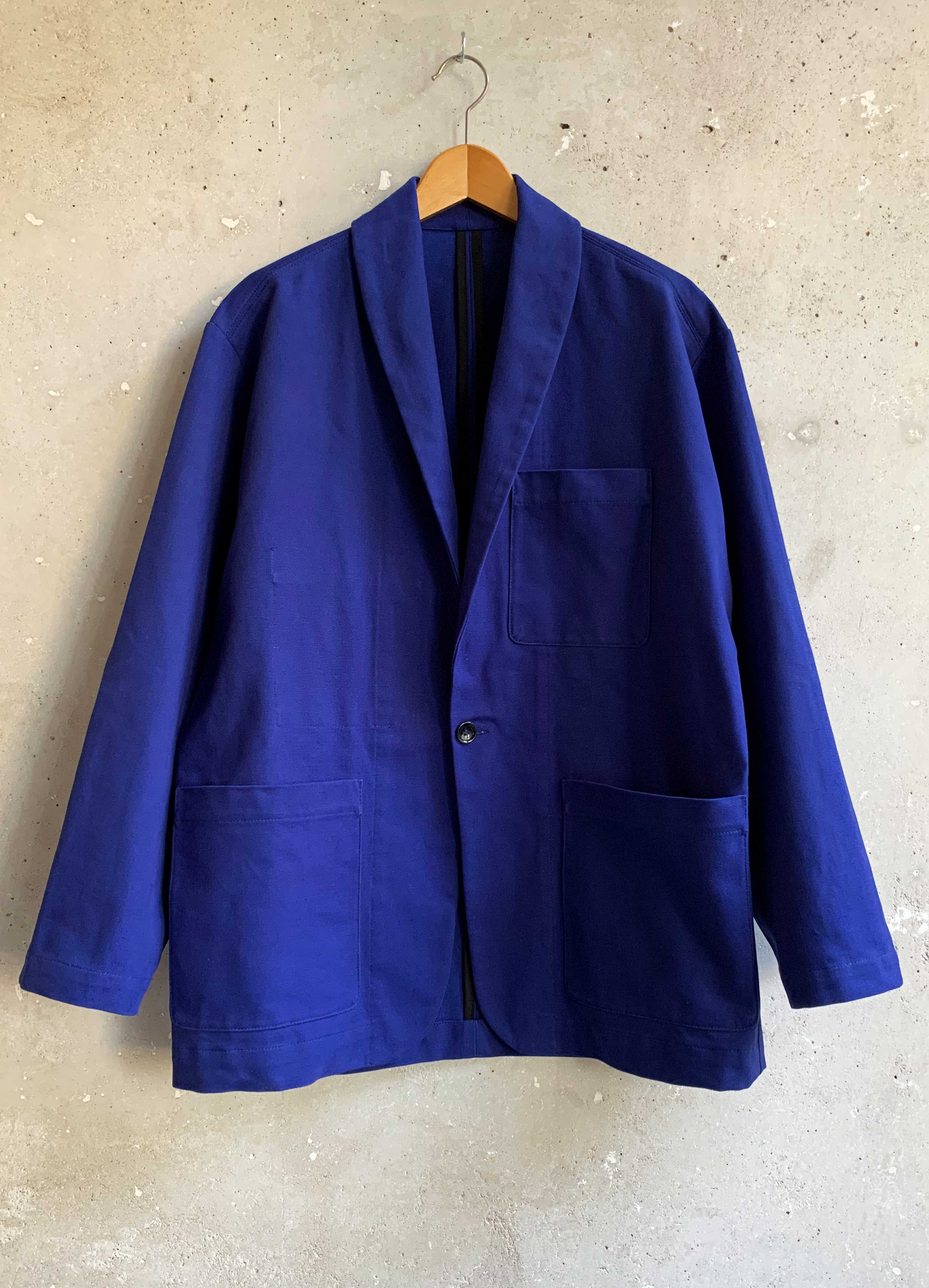 Soft Suit jacket ultra blue canvas – JOUEZ LES ENFANTS