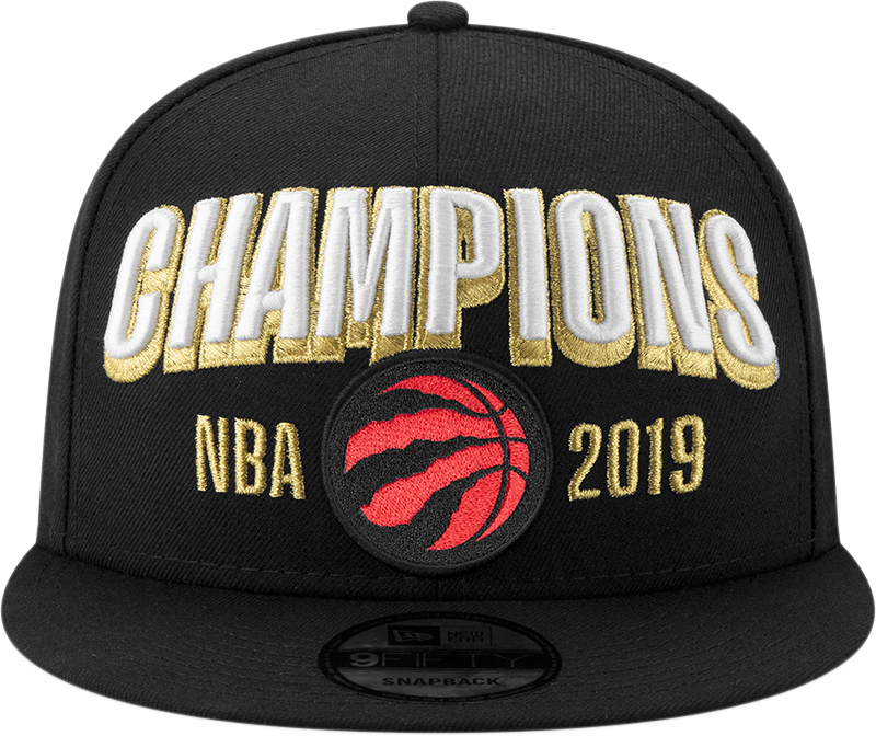 2019 Raptors NBA Champs Locker Room Hat 