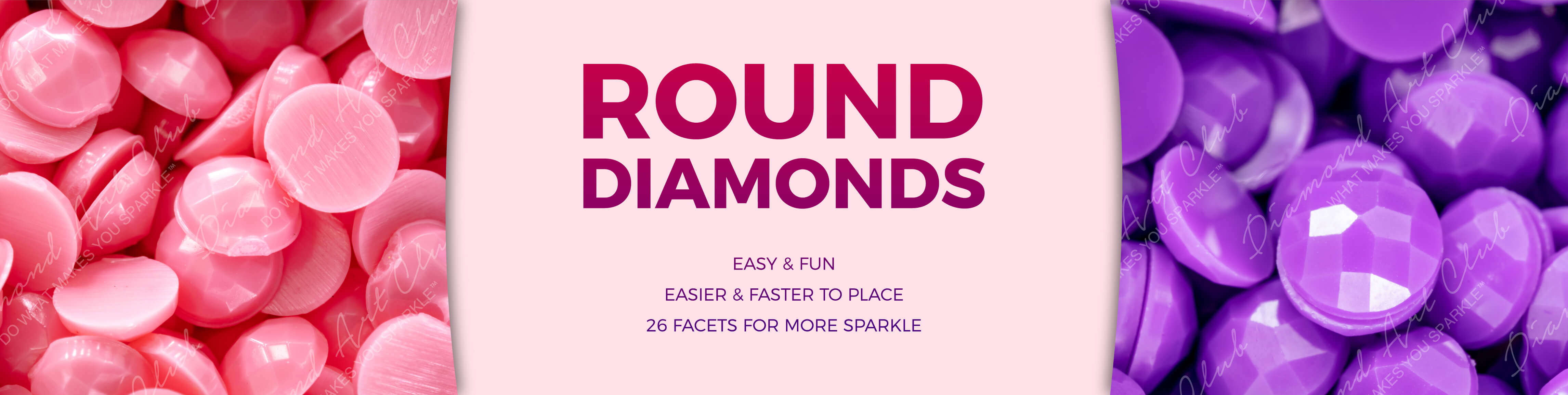round diamond graphic