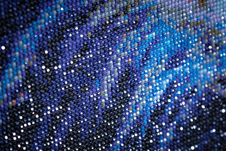 Close up of Diamond Art