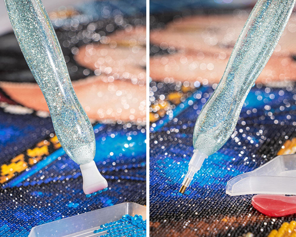 Resin Diamond Painting Pen Holder Set Tool Kit Magic 5D DIY Diamond Art  Pens Grip with Diamond Painting Pens Tools Accessories Supplies, Handturned