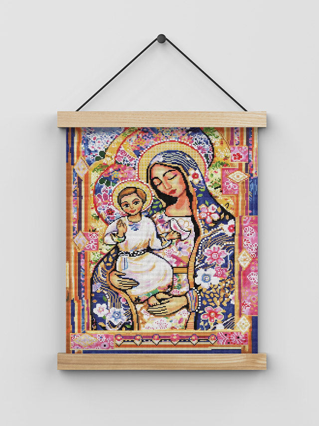 Framed Madonna and Child