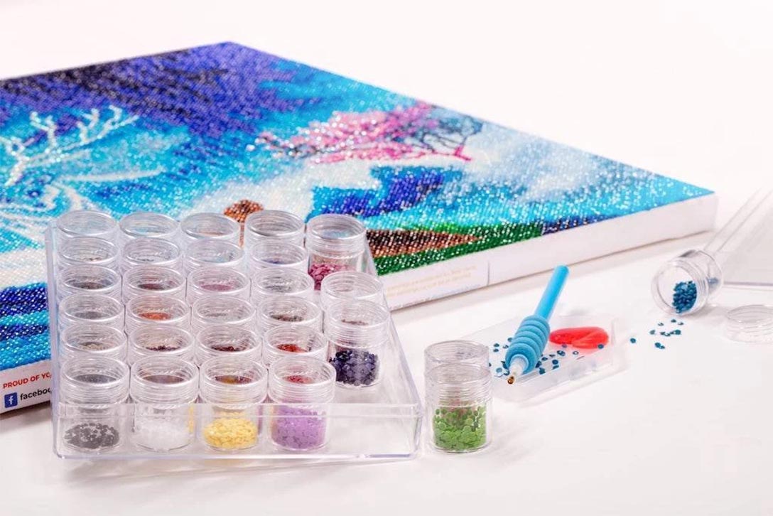 diamond painting storage compartments