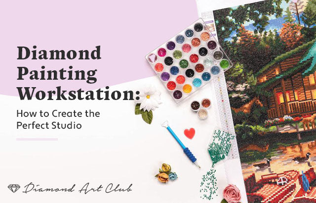 diamond painting workshop how to create perfect studio