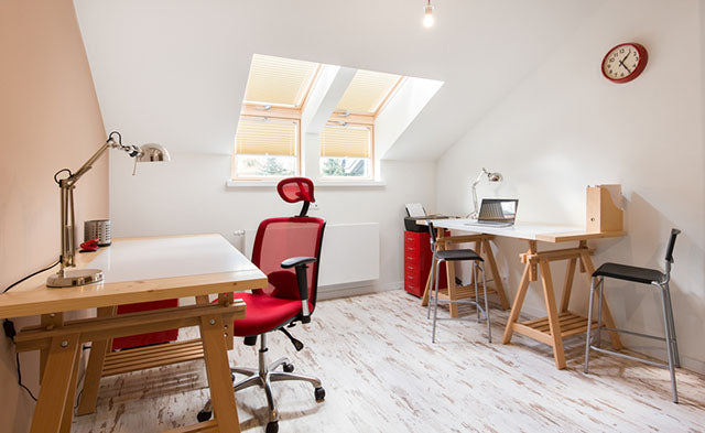 office space in attic